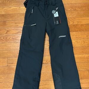 Spyder Black Propulsion Ski Pants (kids size 14)